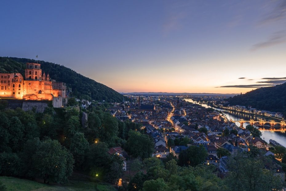 Trein naar Heidelberg
