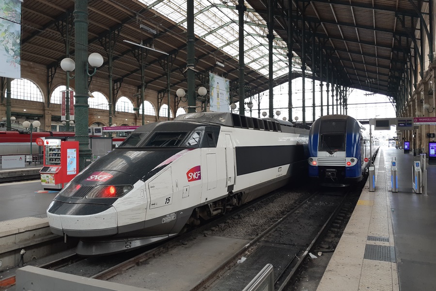 TGV trein naar Angers