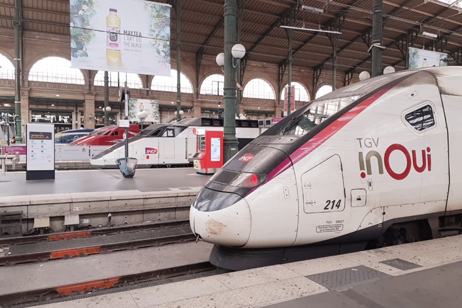TGV trein naar Bordeaux