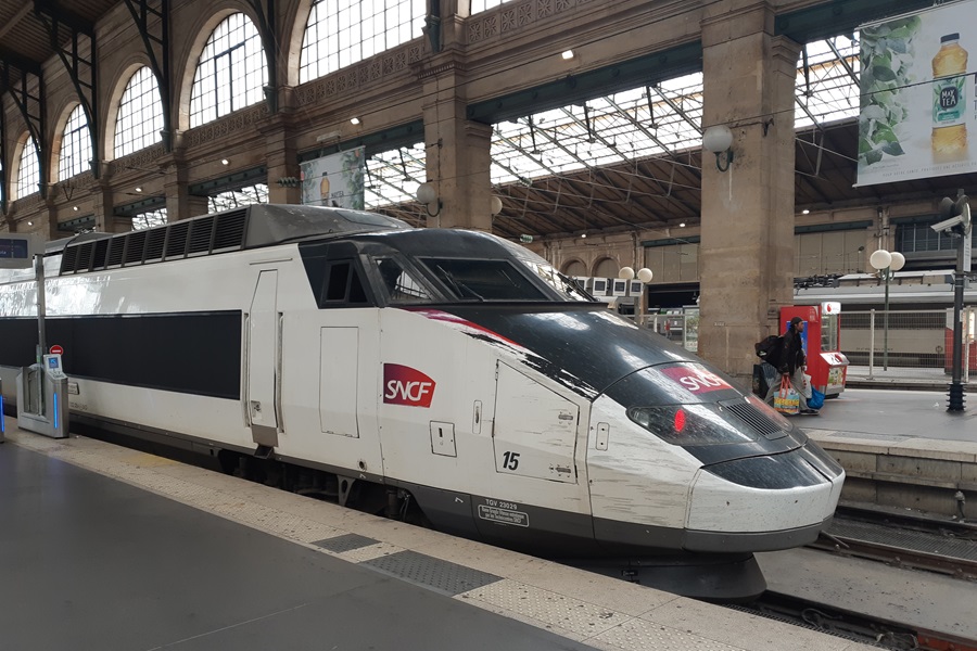 TGV trein naar Bourg-en-Bresse