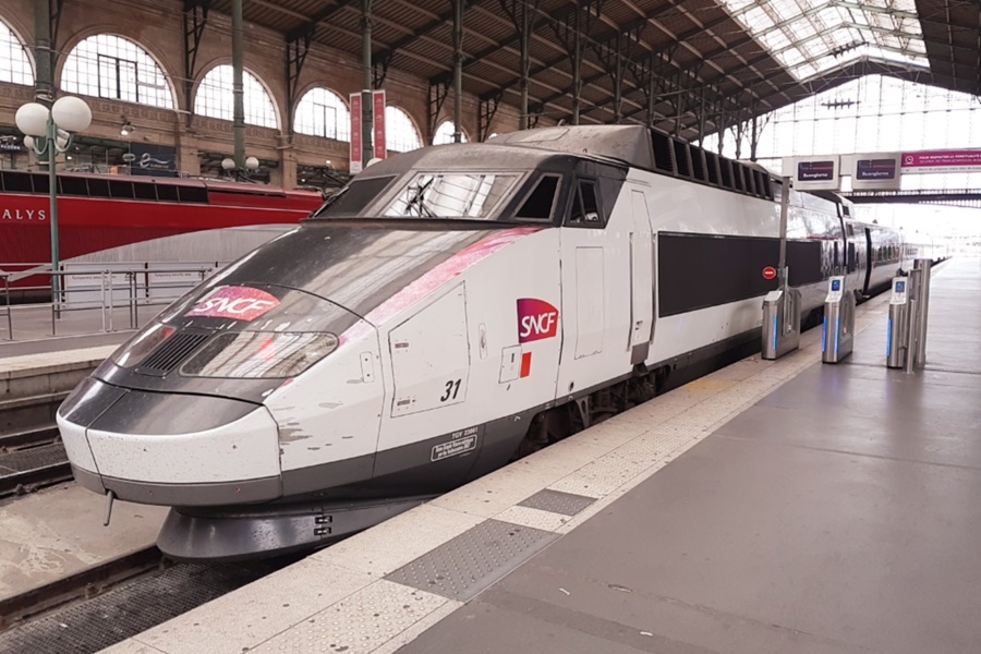 TGV trein naar Briançon