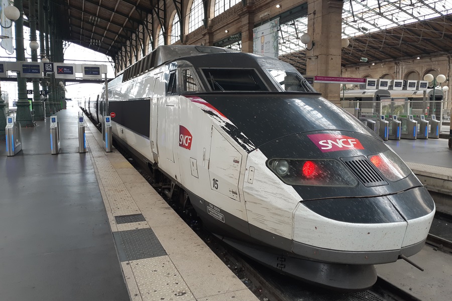 TGV trein naar Marne la Vallee