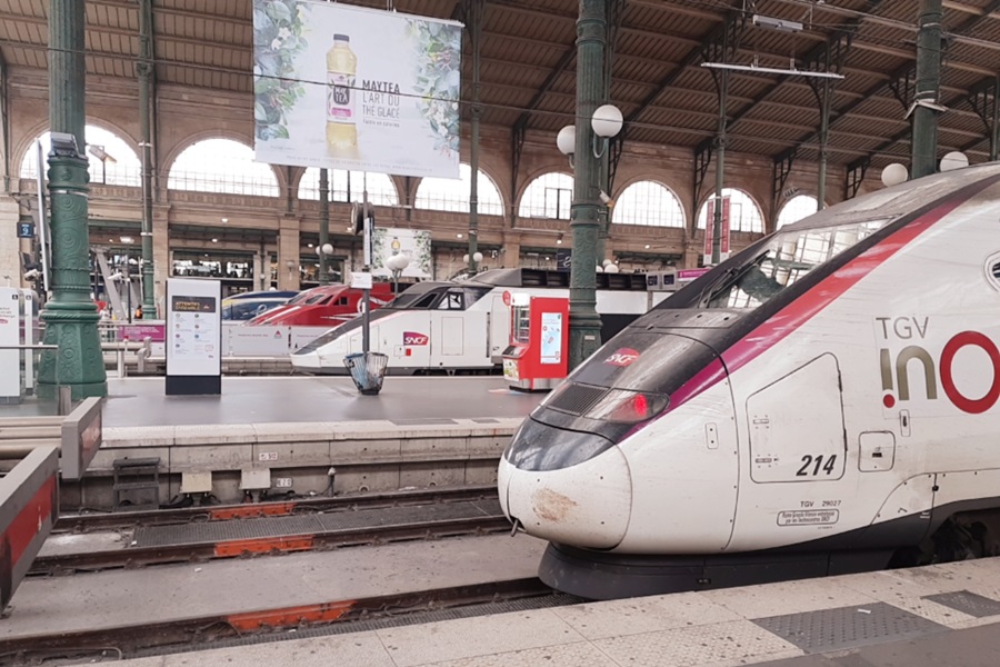 TGV trein naar Toulouse