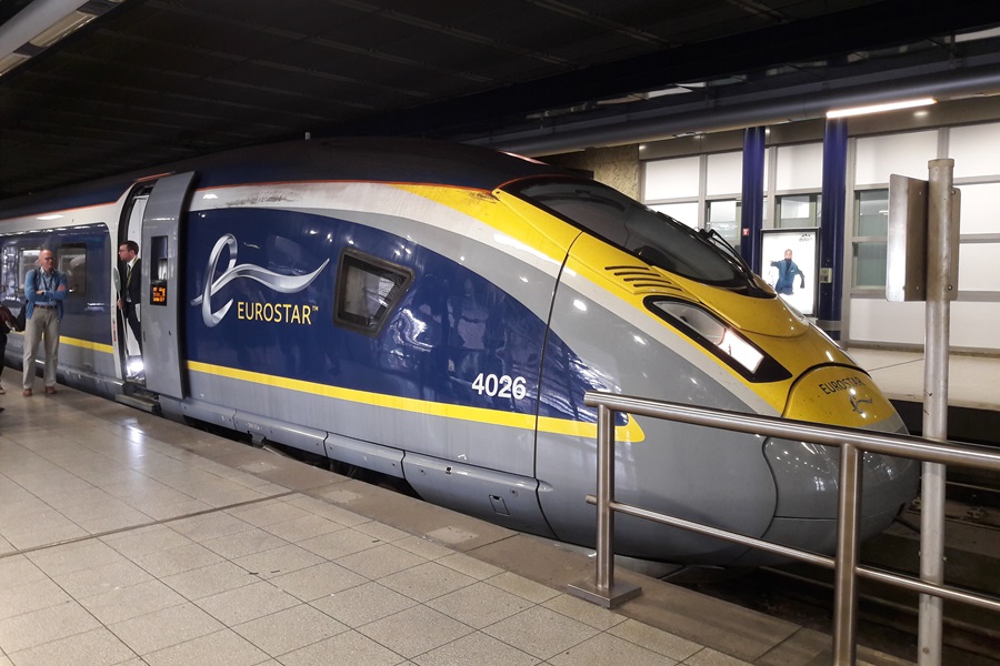 Eurostar trein naar Blackburn