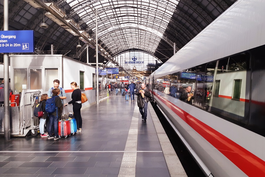 ICE trein naar Leverkusen