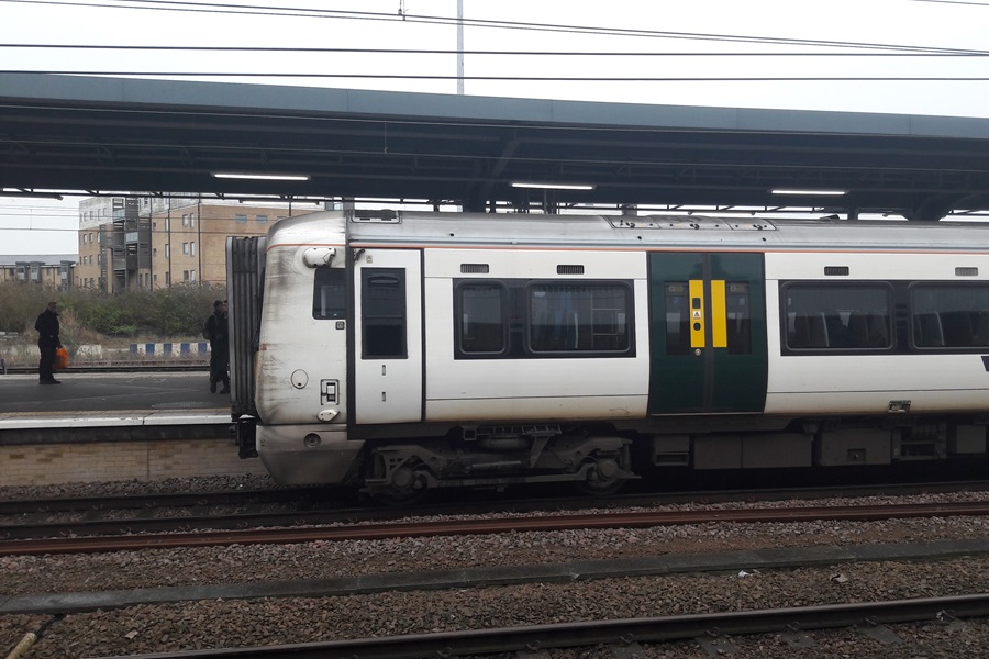 Intercity trein naar Canterbury