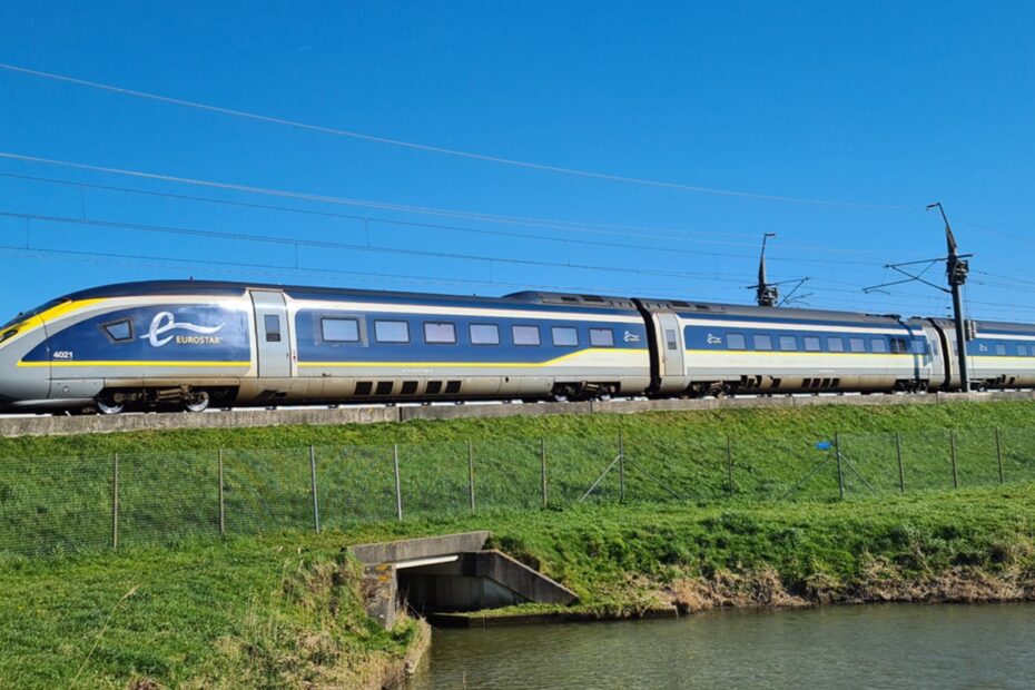 Trein naar Cambridge