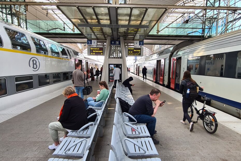 Trein naar De Panne