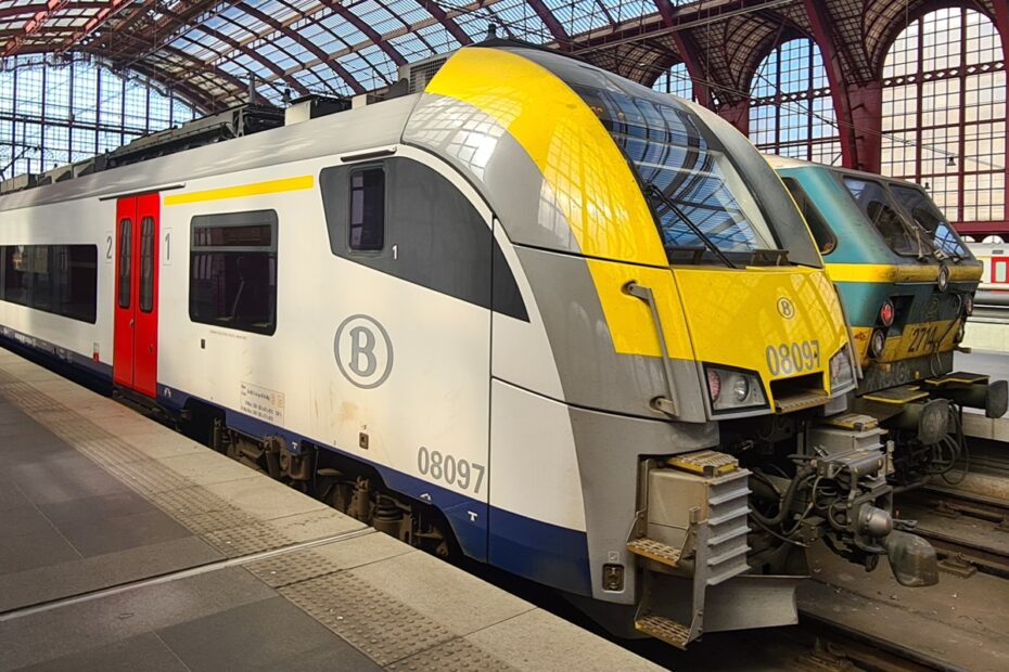 Trein naar Knokke